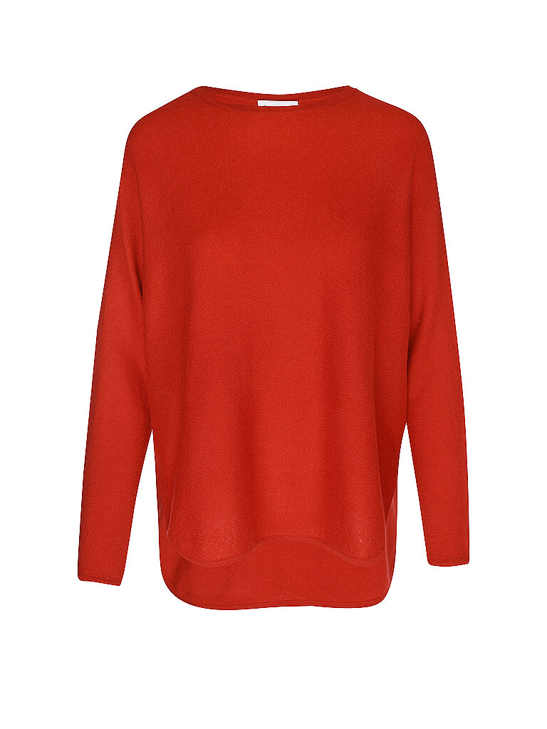 DAVIDA Kaschmirpullover  rot | L von DAVIDA