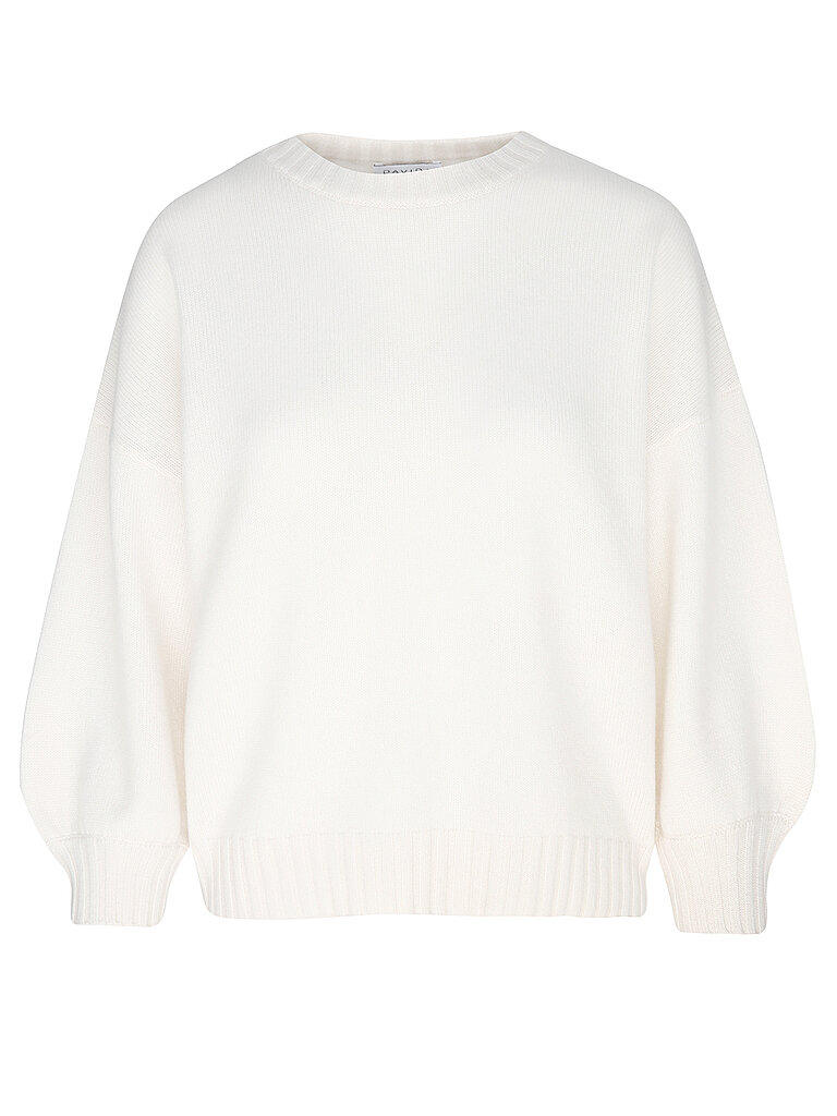 DAVIDA Kaschmirpullover weiss | L von DAVIDA