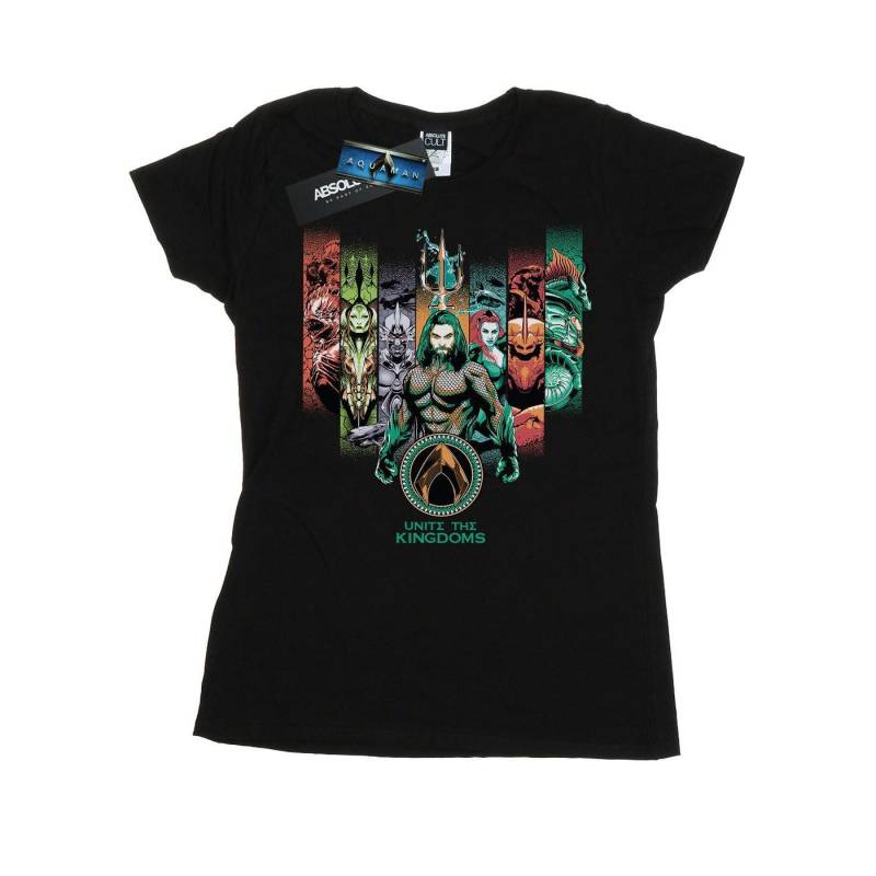 Aquaman Unite The Kingdoms Tshirt Damen Schwarz XXL von DC COMICS