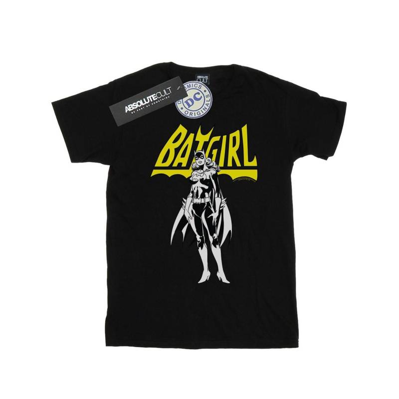 Batgirl Pose Tshirt Mädchen Schwarz 152-158 von DC COMICS