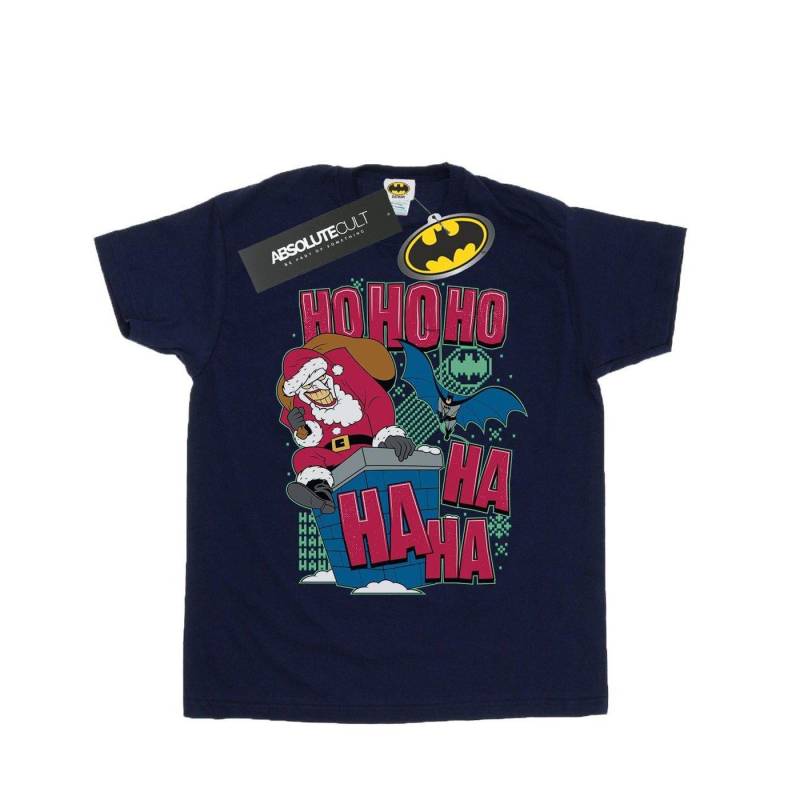 Batman And Joker Ha Ha Ha Ho Ho Ho Tshirt Damen Marine M von DC COMICS