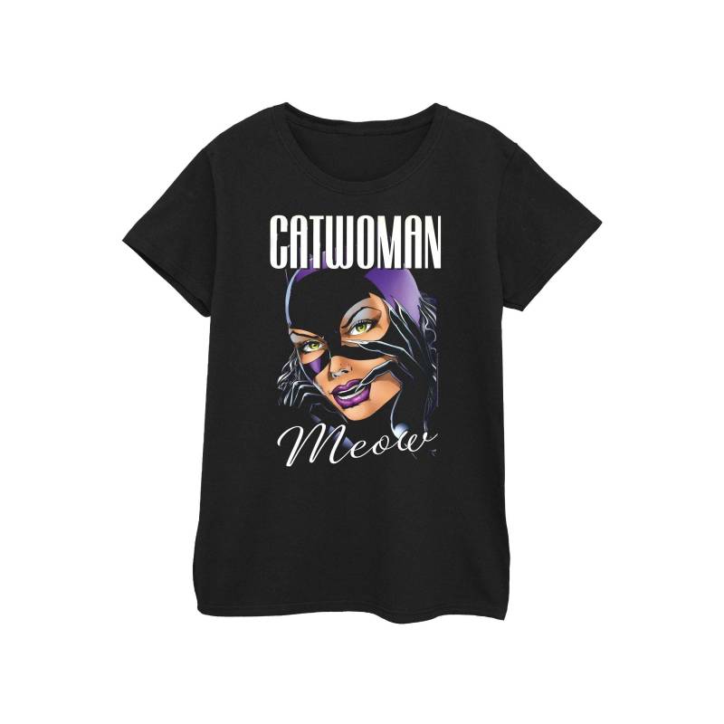 Batman Catwoman Feline Fatale Tshirt Damen Schwarz XL von DC COMICS