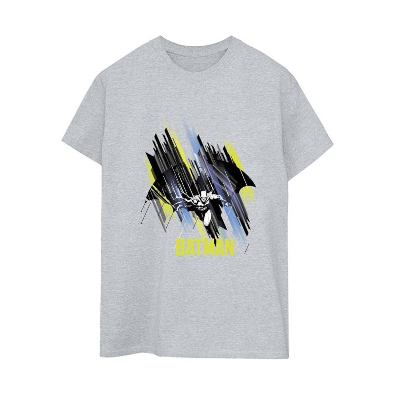 Batman Flying Batman Tshirt Damen Grau 4XL von DC COMICS