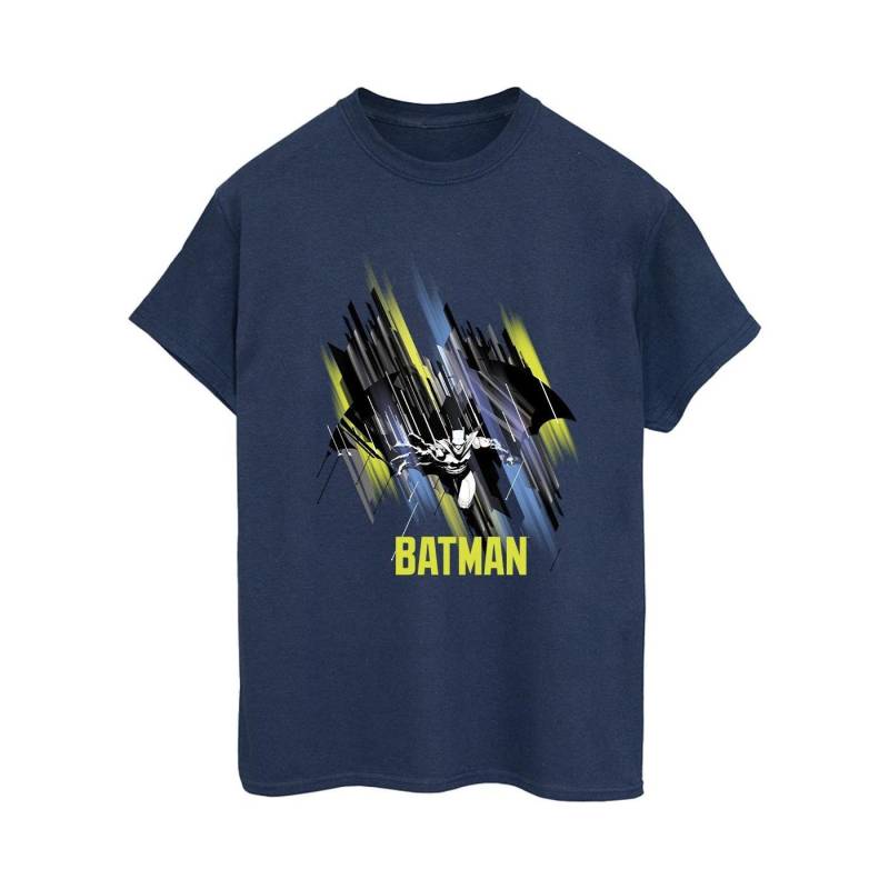 Batman Flying Batman Tshirt Damen Marine 5XL von DC COMICS