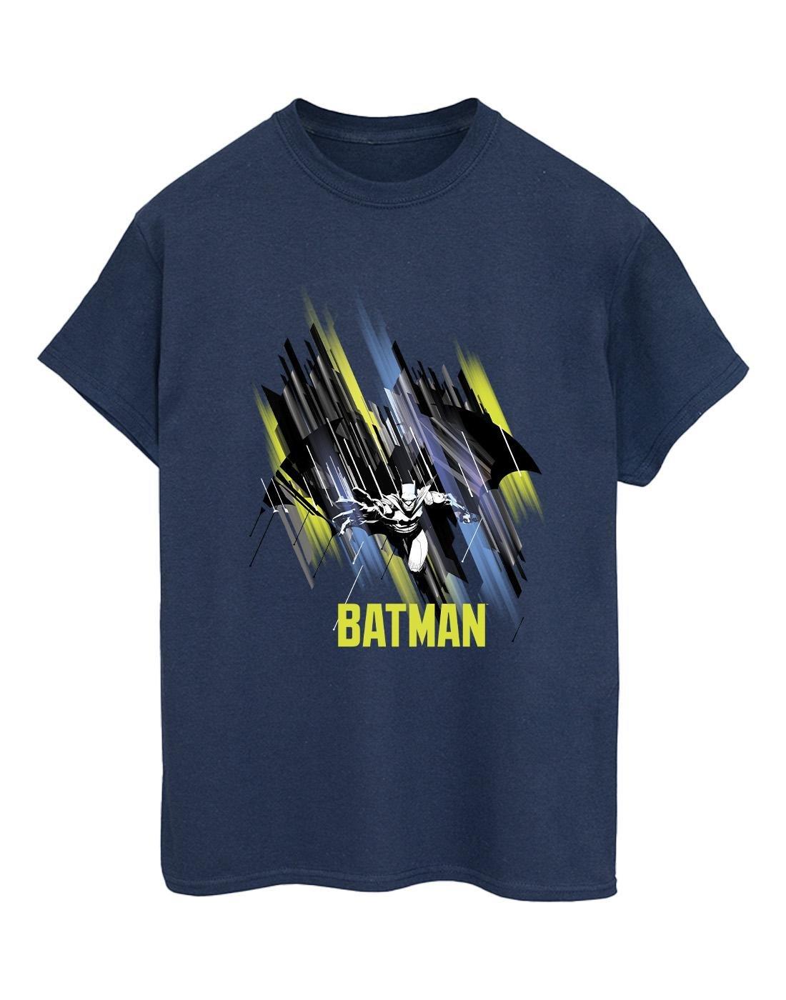 Batman Flying Batman Tshirt Damen Marine M von DC COMICS