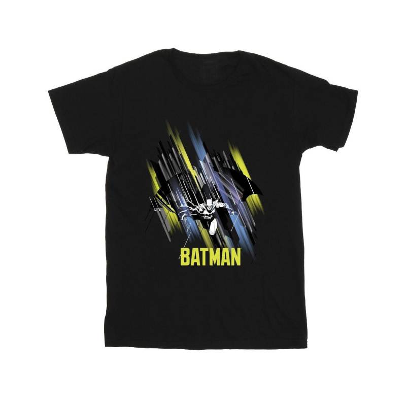 Batman Flying Batman Tshirt Herren Schwarz S von DC COMICS