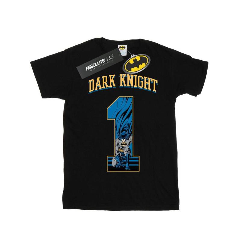 Batman Football Dark Knight Tshirt Herren Schwarz 3XL von DC COMICS