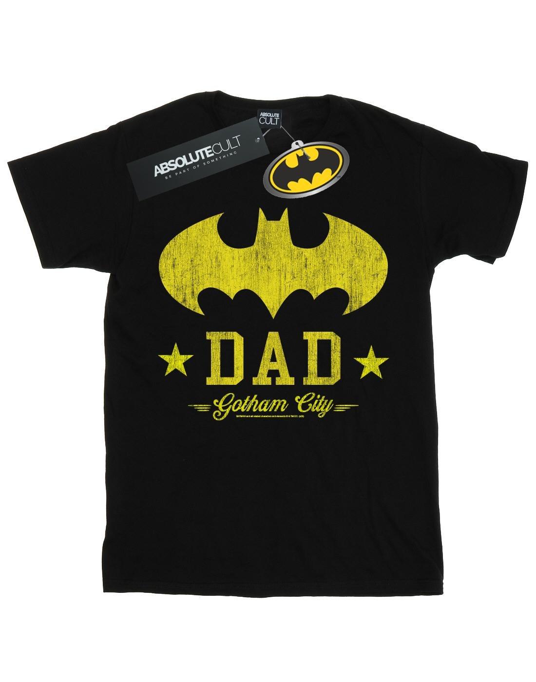 Batman I Am Bat Dad Tshirt Herren Schwarz S von DC COMICS