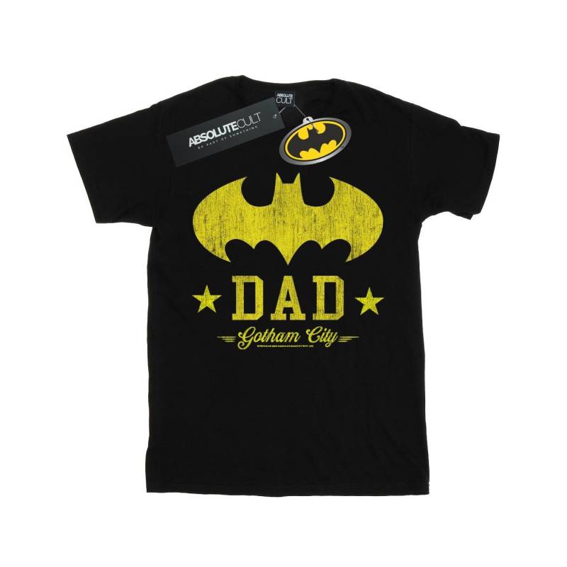 Batman I Am Bat Dad Tshirt Herren Schwarz S von DC COMICS