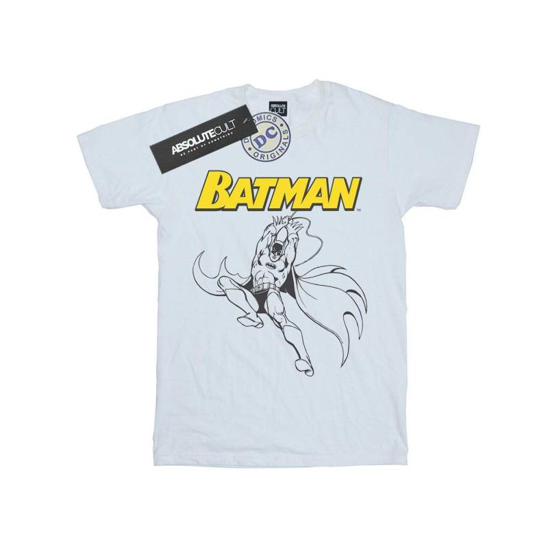 Batman Jump Tshirt Herren Weiss 4XL von DC COMICS