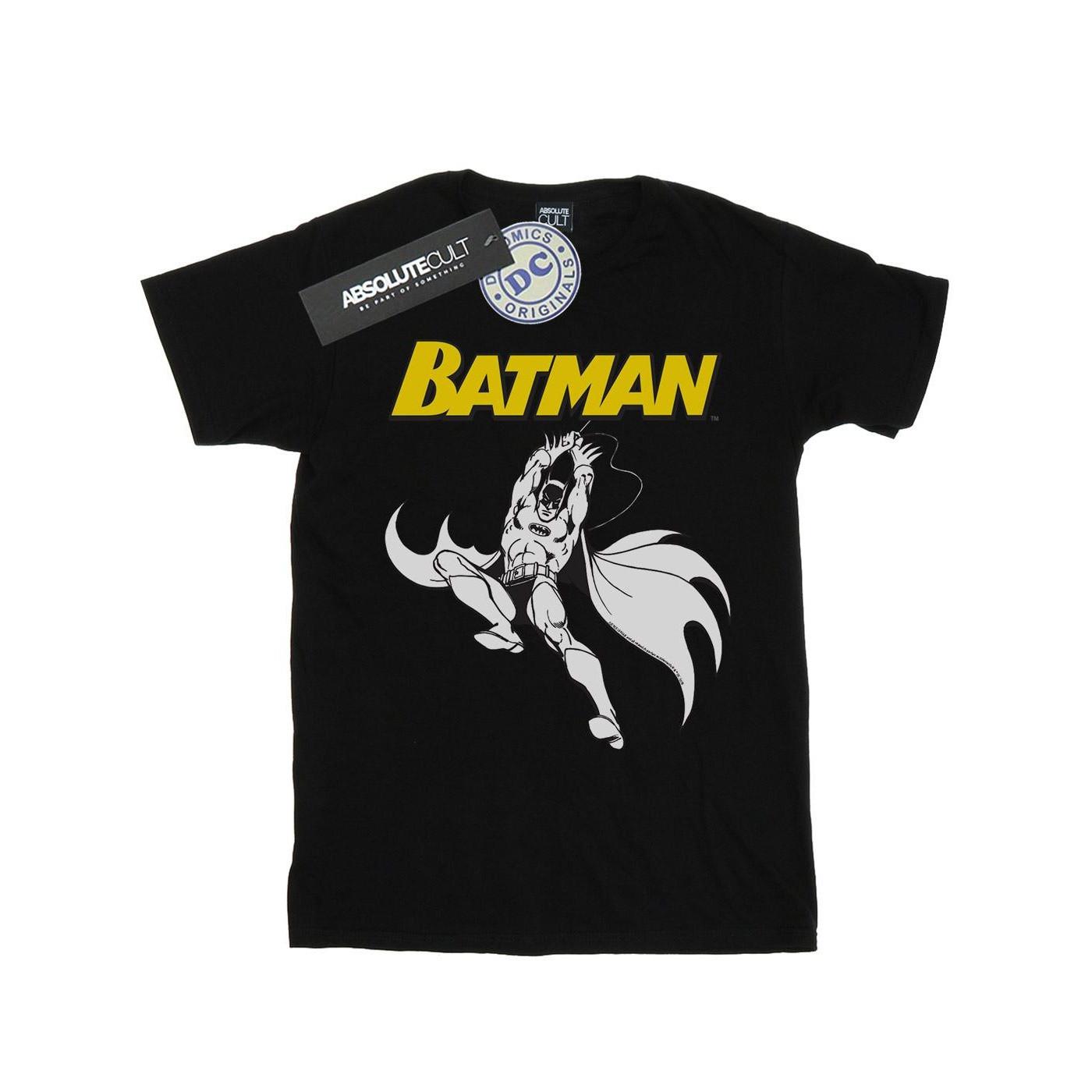 Batman Jump Tshirt Jungen Schwarz 140/146 von DC COMICS