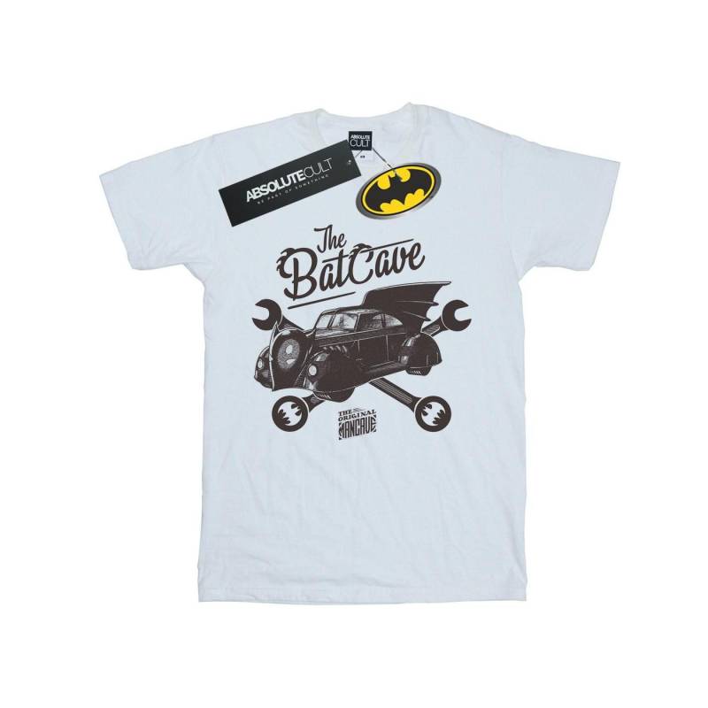 Batman The Original Mancave Tshirt Herren Weiss L von DC COMICS