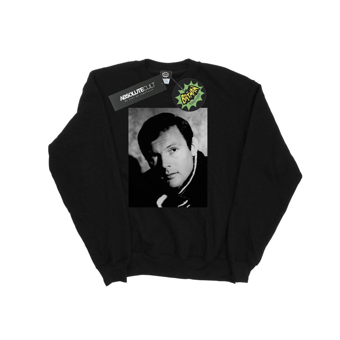 Batman Tv Series Adam West Photograph Sweatshirt Jungen Schwarz 116 von DC COMICS