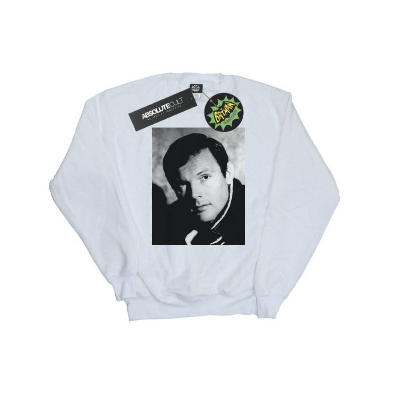 Batman Tv Series Adam West Photograph Sweatshirt Jungen Weiss 116 von DC COMICS