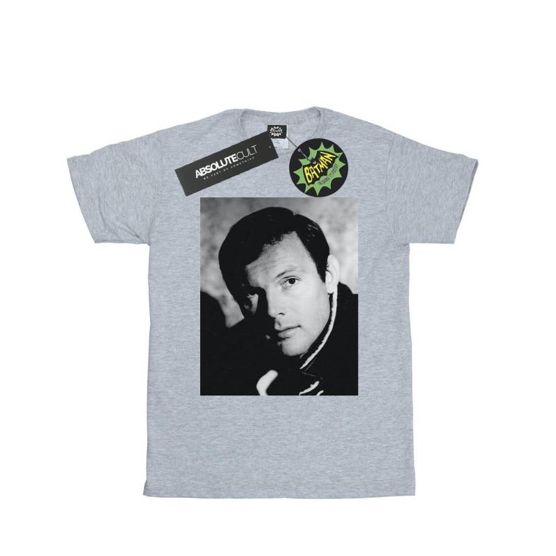 Batman Tv Series Adam West Photograph Tshirt Jungen Grau 140/146 von DC COMICS