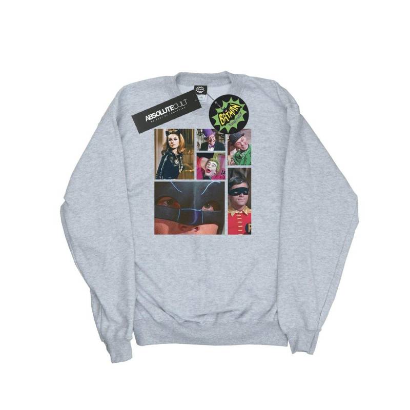 Batman Tv Series Class Photo Sweatshirt Herren Grau M von DC COMICS