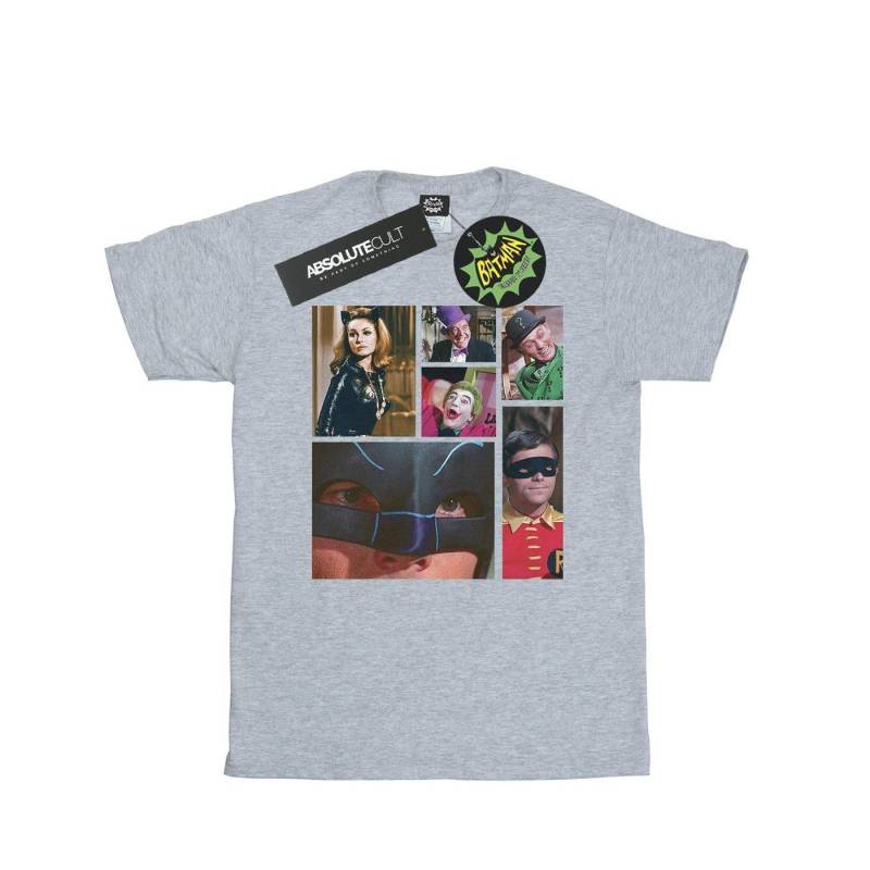 Batman Tv Series Class Photo Tshirt Herren Grau 4XL von DC COMICS