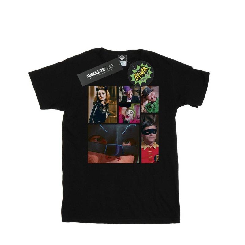 Batman Tv Series Class Photo Tshirt Mädchen Schwarz 128 von DC COMICS