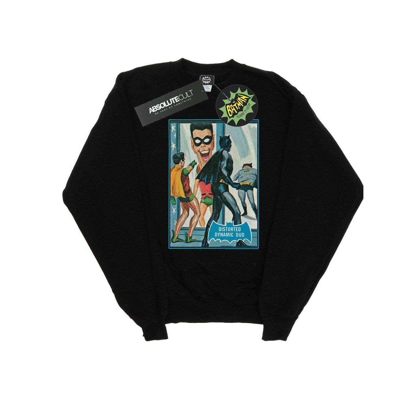 Batman Tv Series Dynamic Duo Sweatshirt Damen Schwarz L von DC COMICS