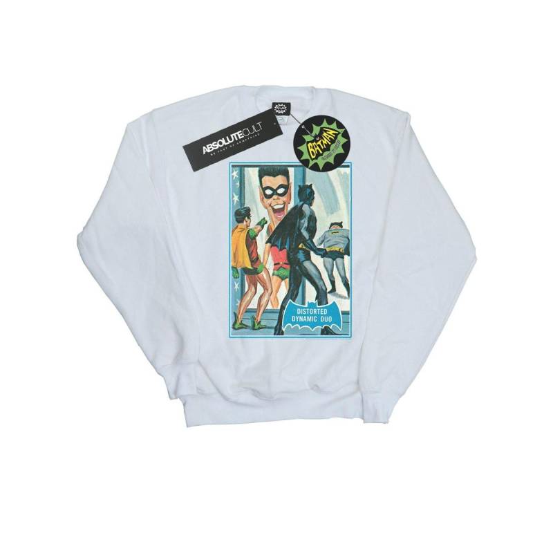 Batman Tv Series Dynamic Duo Sweatshirt Herren Weiss 4XL von DC COMICS