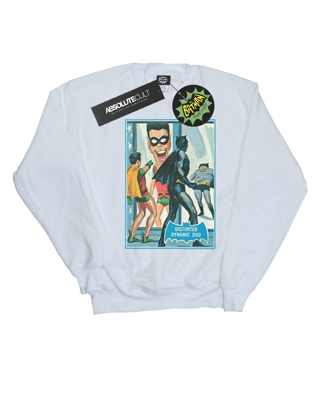 Batman Tv Series Dynamic Duo Sweatshirt Herren Weiss S von DC COMICS