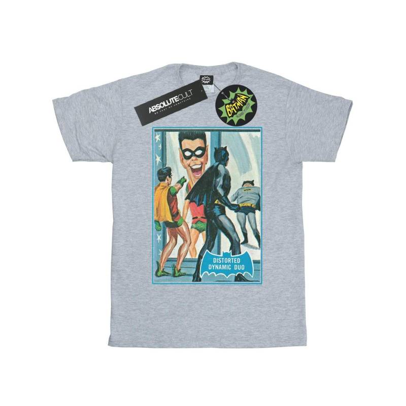 Batman Tv Series Dynamic Duo Tshirt Damen Grau M von DC COMICS