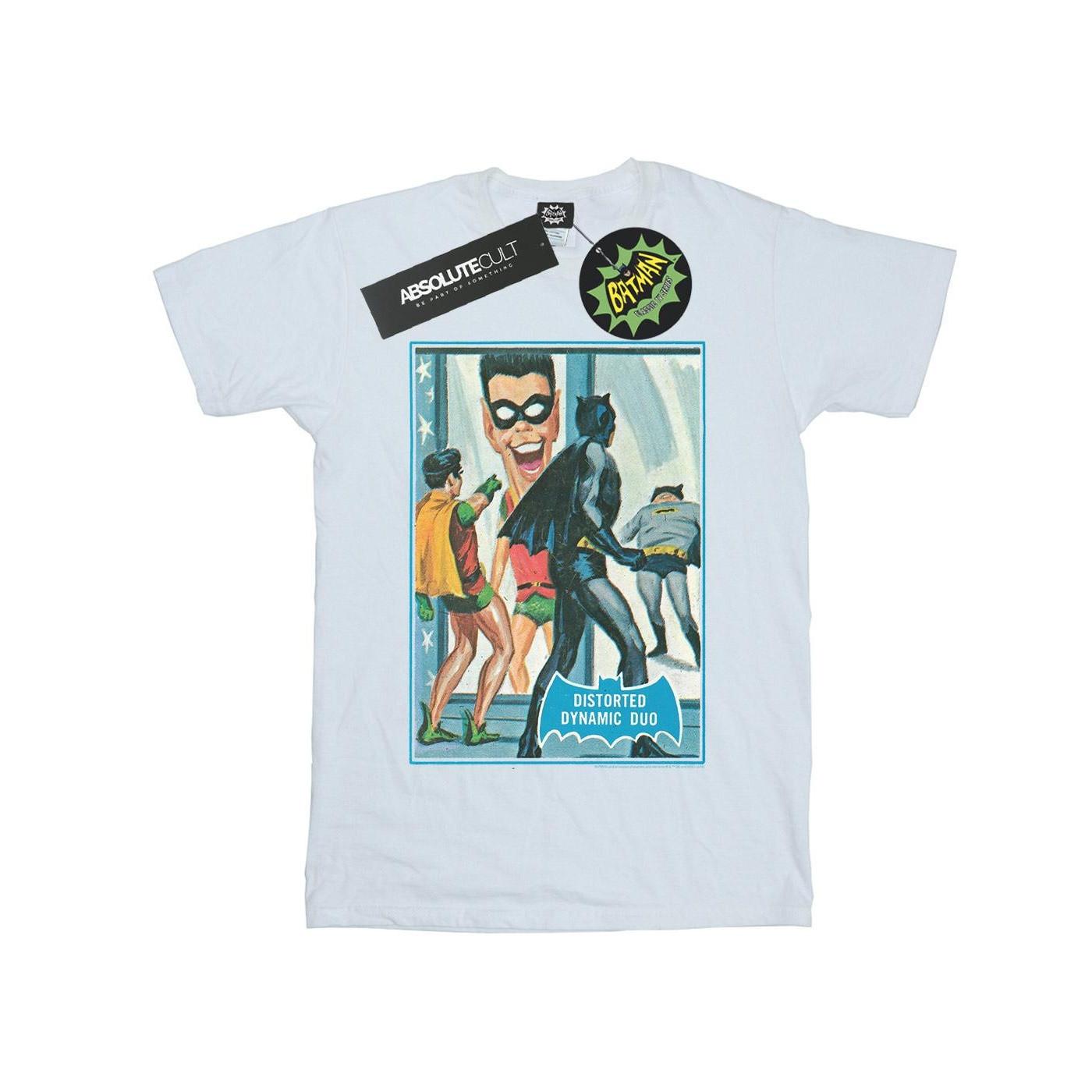 Batman Tv Series Dynamic Duo Tshirt Mädchen Weiss 128 von DC COMICS