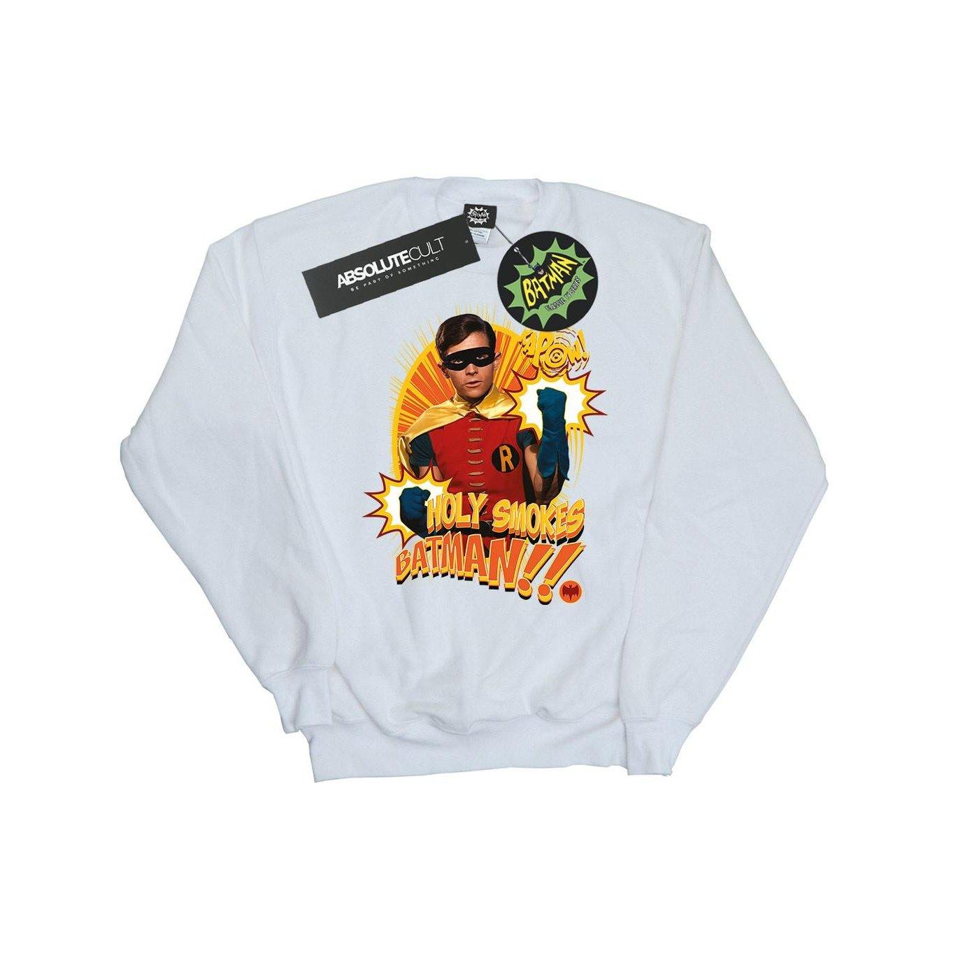 DC COMICS - Holy Smokes Sweatshirt, für Damen, Weiss, Größe XXL von DC COMICS