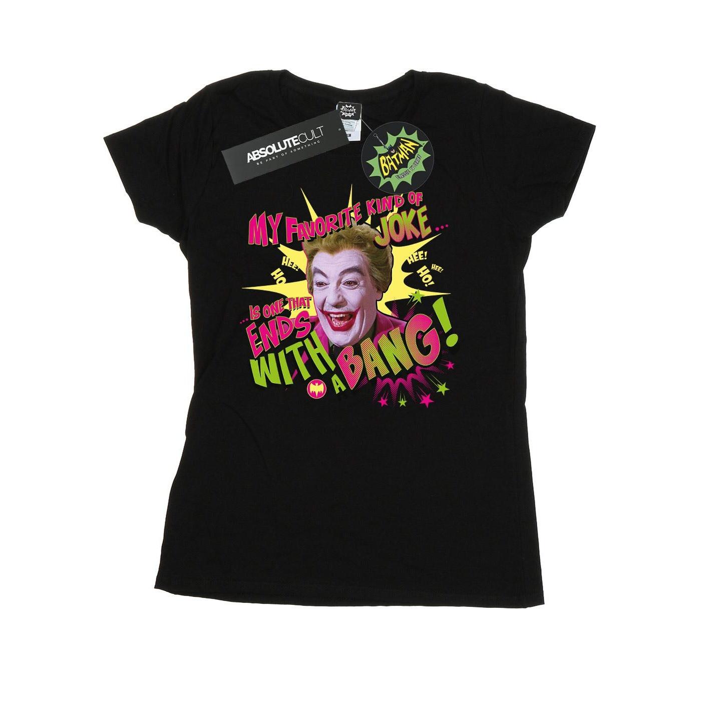 Batman Tv Series Joker Bang Tshirt Damen Schwarz XXL von DC COMICS