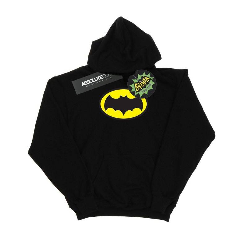 Batman Tv Series Logo Kapuzenpullover Damen Schwarz M von DC COMICS