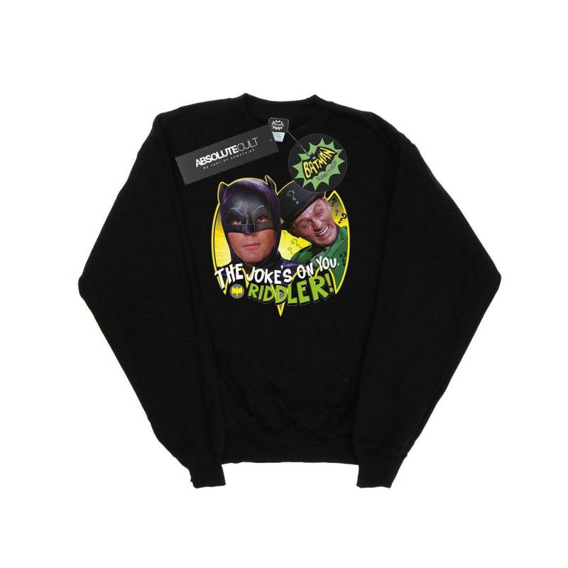 Batman Tv Series The Riddler Joke Sweatshirt Damen Schwarz M von DC COMICS