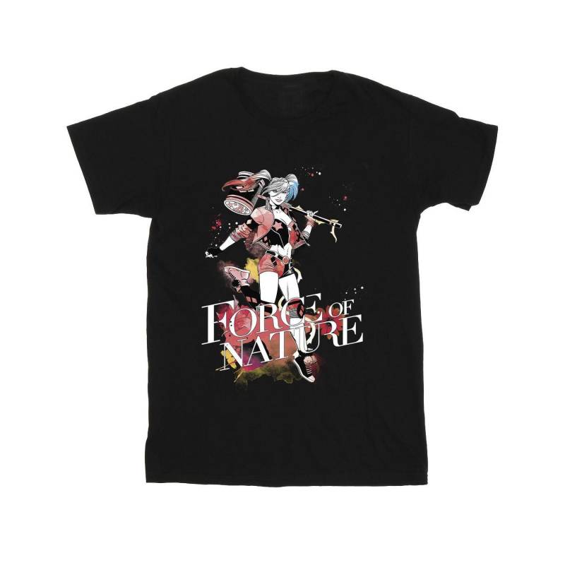 Harley Quinn Forces Of Nature Tshirt Jungen Schwarz 104 von DC COMICS