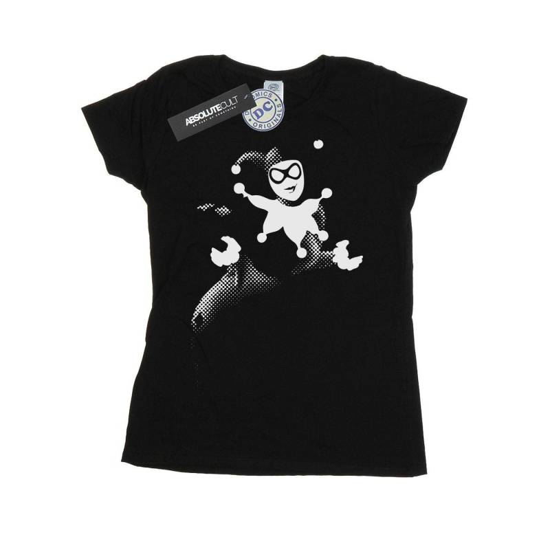 Harley Quinn Spot Tshirt Damen Schwarz M von DC COMICS