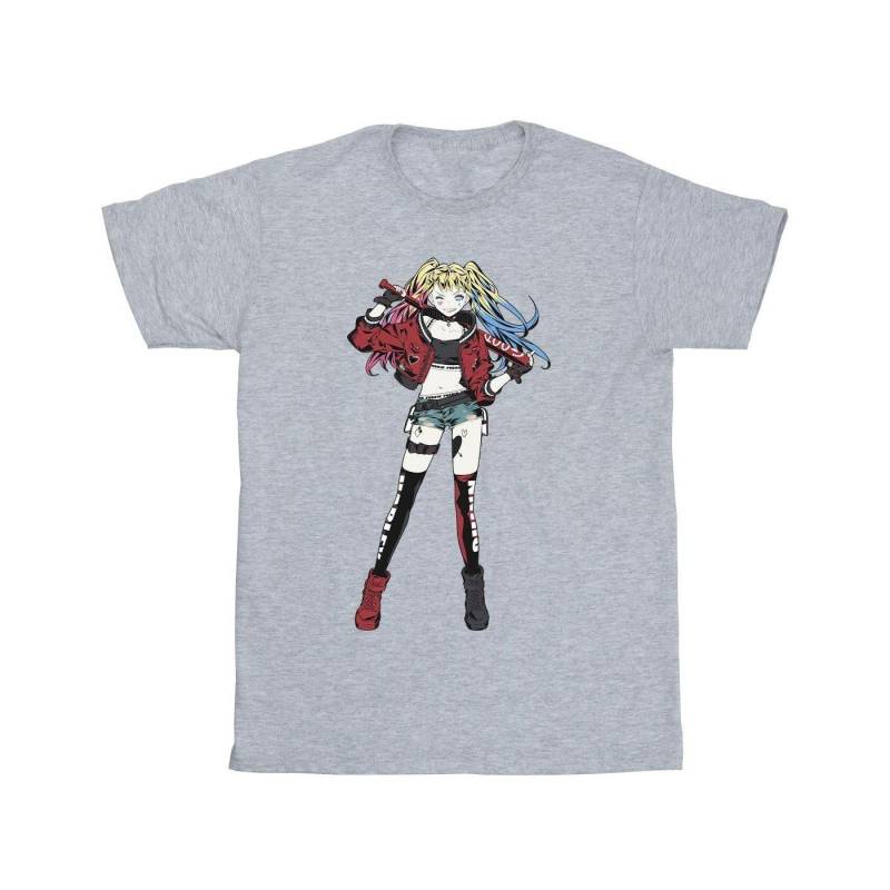 Harley Quinn Standing Pose Tshirt Herren Grau 3XL von DC COMICS