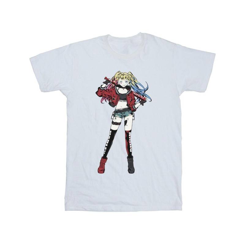 Harley Quinn Standing Pose Tshirt Herren Weiss 3XL von DC COMICS