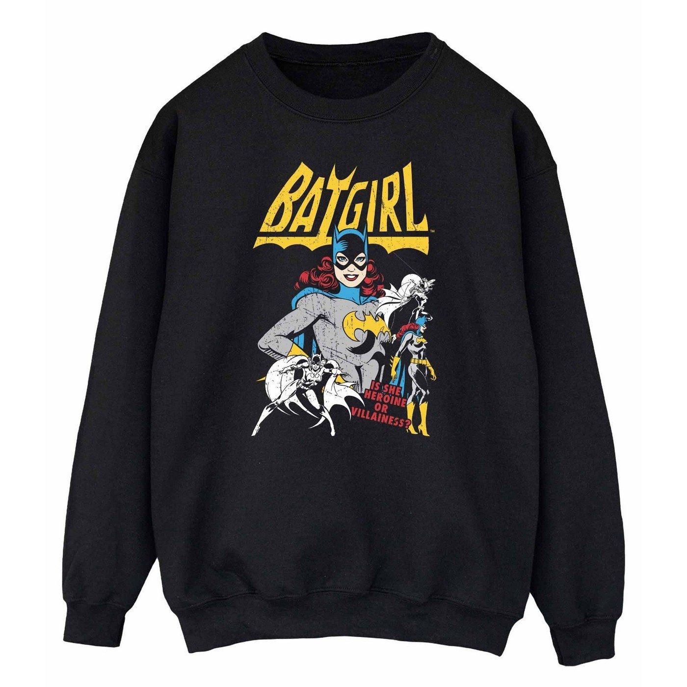 Heroine Or Villainess Sweatshirt Damen Schwarz XL von DC COMICS