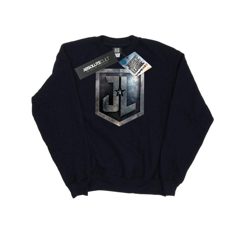 Justice League Movie Shield Sweatshirt Damen Schwarz XL von DC COMICS