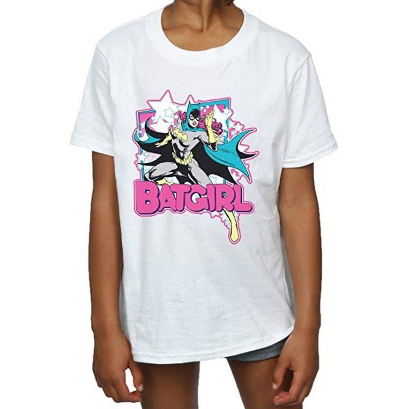 Leap Tshirt Mädchen Weiss 128 von DC COMICS