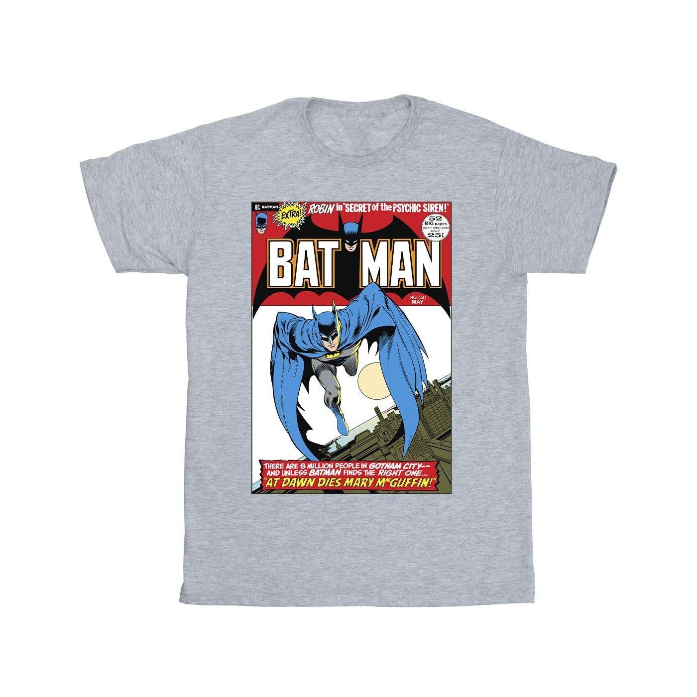 Running Batman Cover Tshirt Herren Grau XL von DC COMICS