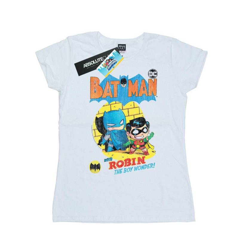 Super Friends Batman The Boy Wonder Tshirt Damen Weiss M von DC COMICS