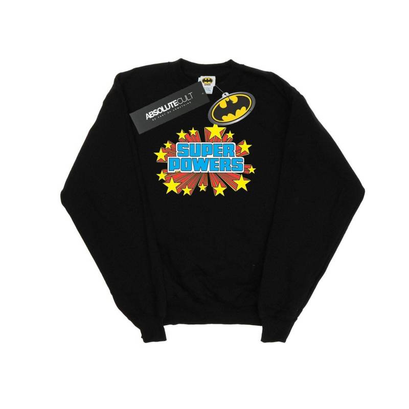 Super Powers Logo Sweatshirt Damen Schwarz L von DC COMICS