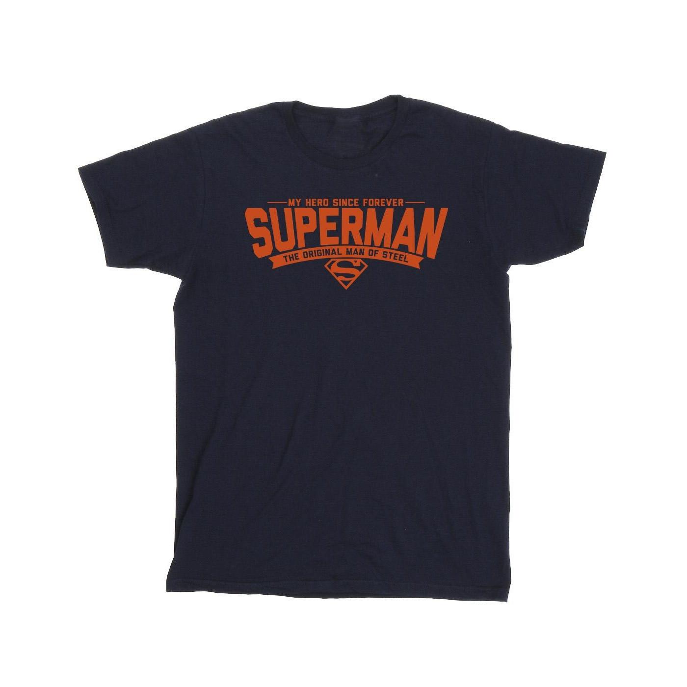 Superman Hero Dad Tshirt Herren Marine 5XL von DC COMICS