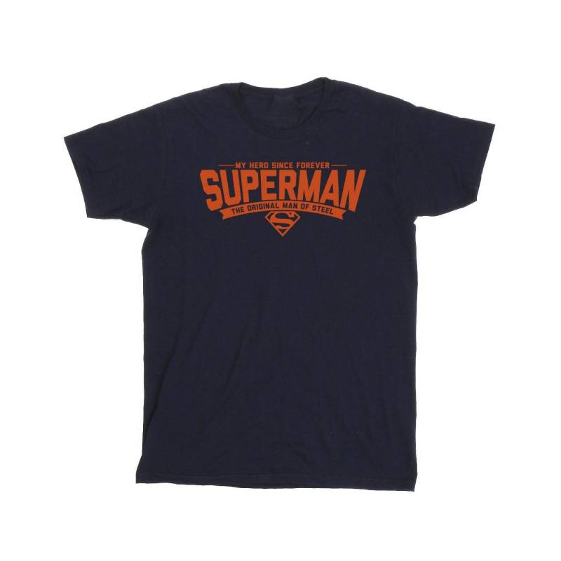 Superman Hero Dad Tshirt Herren Marine 5XL von DC COMICS