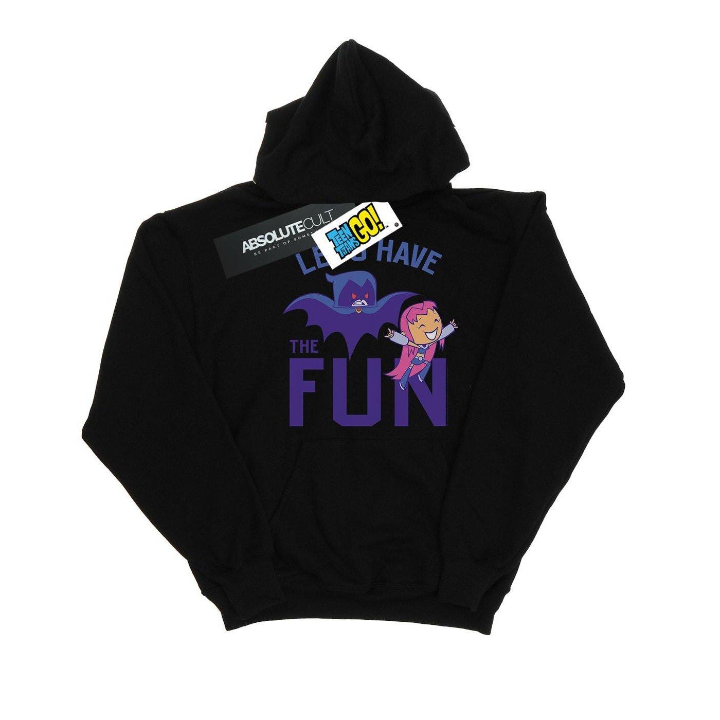 Teen Titans Go Let's Have The Fun Kapuzenpullover Damen Schwarz L von DC COMICS