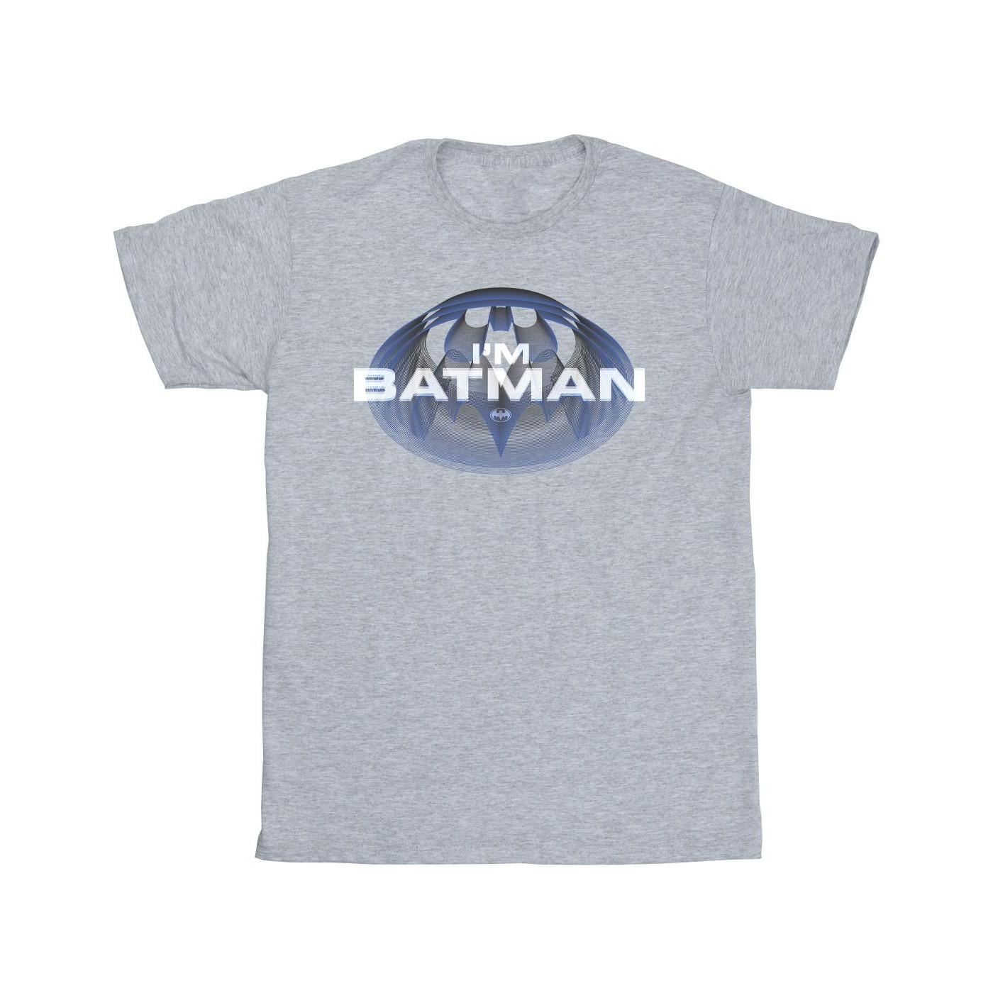 The Flash I'm Batman Tshirt Mädchen Grau 140/146 von DC COMICS