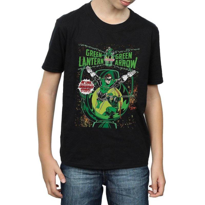 Tshirt Jungen Schwarz 116 von DC COMICS