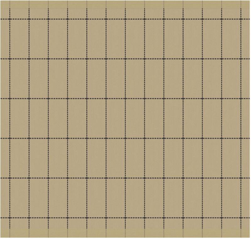 DDDDD Geschirrtuch »Fence«, (Set, 6 tlg.), Jacquard-Gewebe, 60 x 65 cm von DDDDD