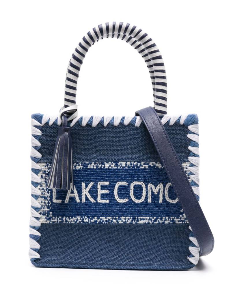 DE SIENA SHOES Lake Como tote bag - Blue von DE SIENA SHOES