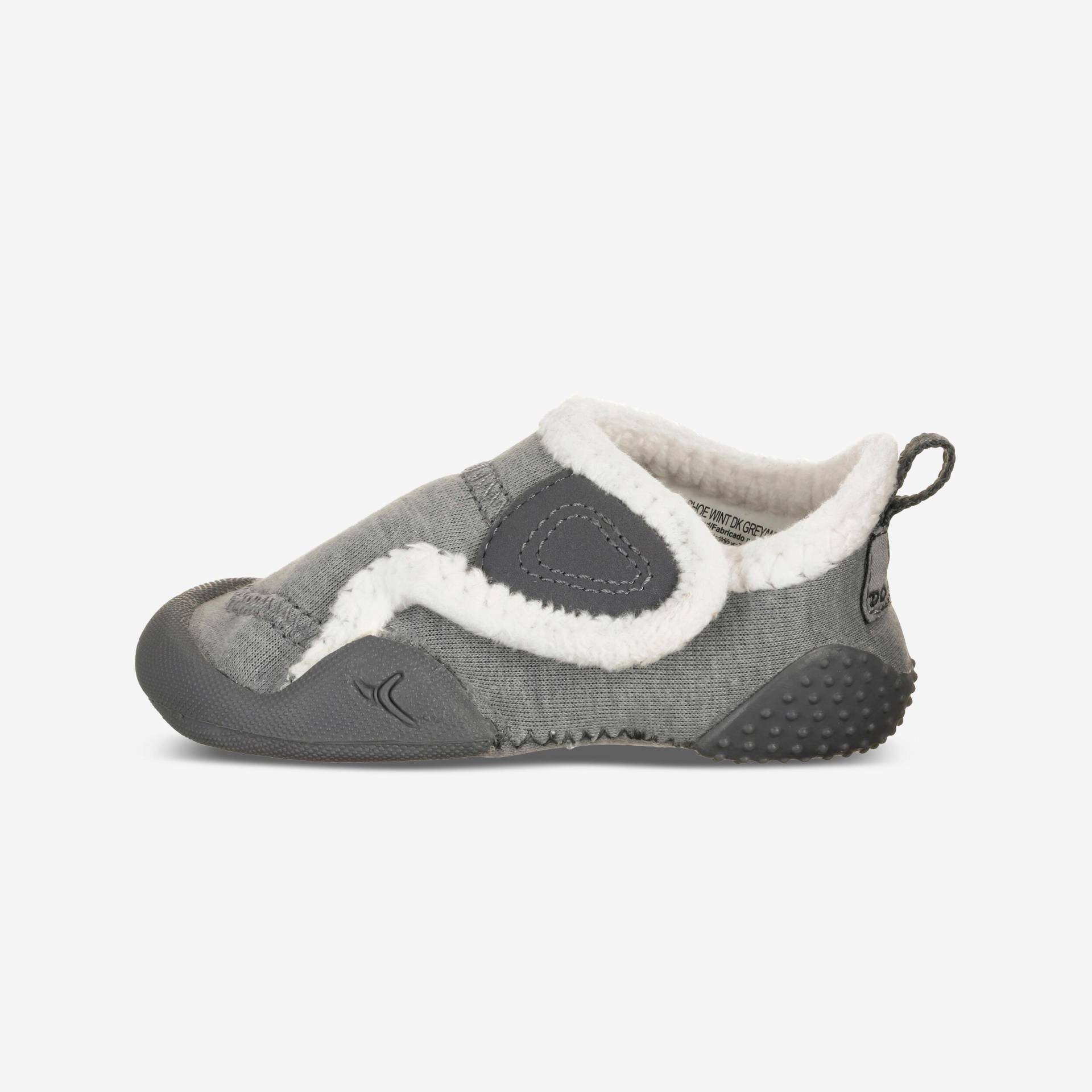 Slipper - 500 Confort Unisex Taubengrau 20 von DECATHLON