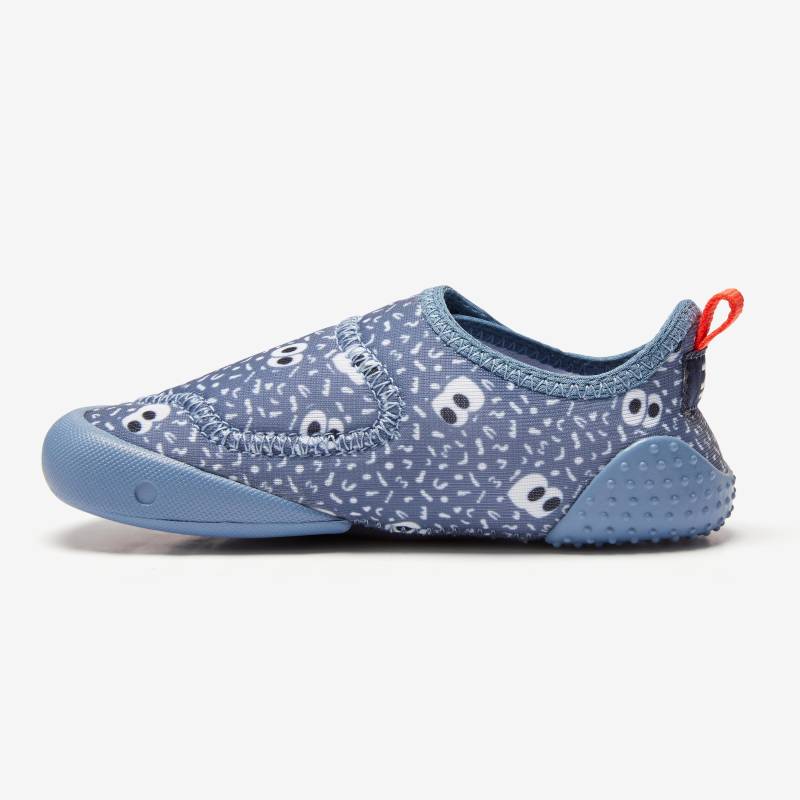 Slipper - On 500 Unisex Blau Bedruckt 20 von DECATHLON